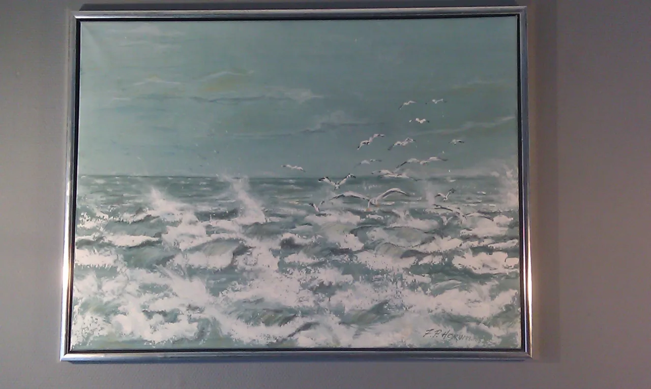 Maleri nr 37 60 cm X 80 cm